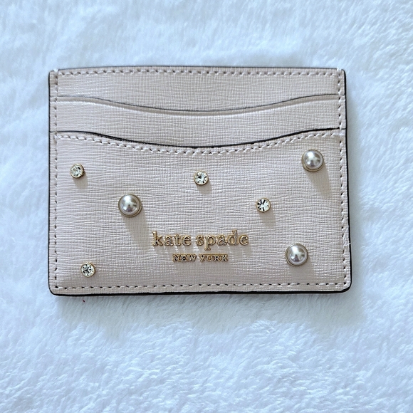 Kate Spade♠️ "Purl Embellished" Card💳 Holder - NWT - Picture 3 of 15
